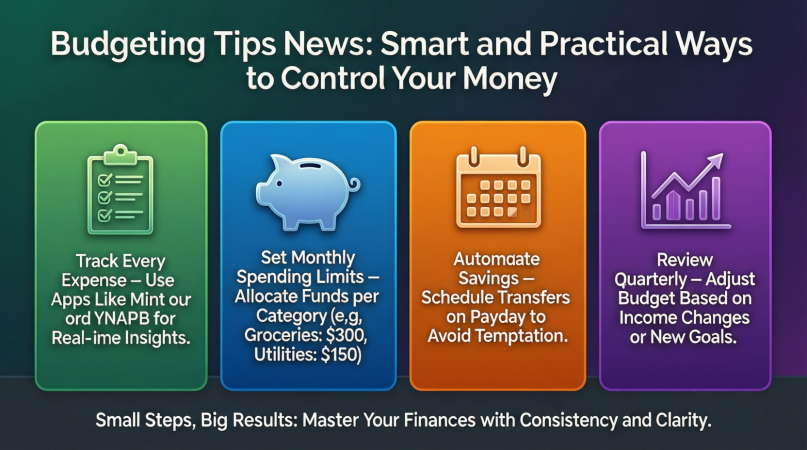 Budgeting Tips News – Smart and Practical Ways to Control Your Money